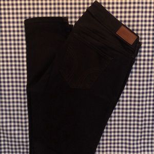 BLACK LOW RISE SUPER SKINNY JEANS 👖🖤HOLLISTER